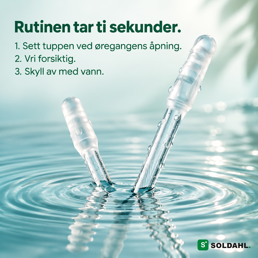 Slik bruker du Ørerenseren
