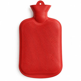Vanlig varmeflaske i gummi