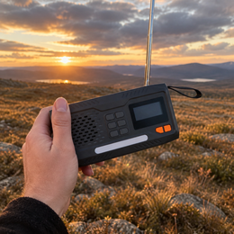 Soldahl® Stormvakt | Nødradio med DAB+, powerbank og lommelykt