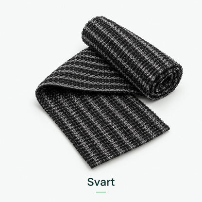 Eksfolierende dusjhåndkle i fargen svart