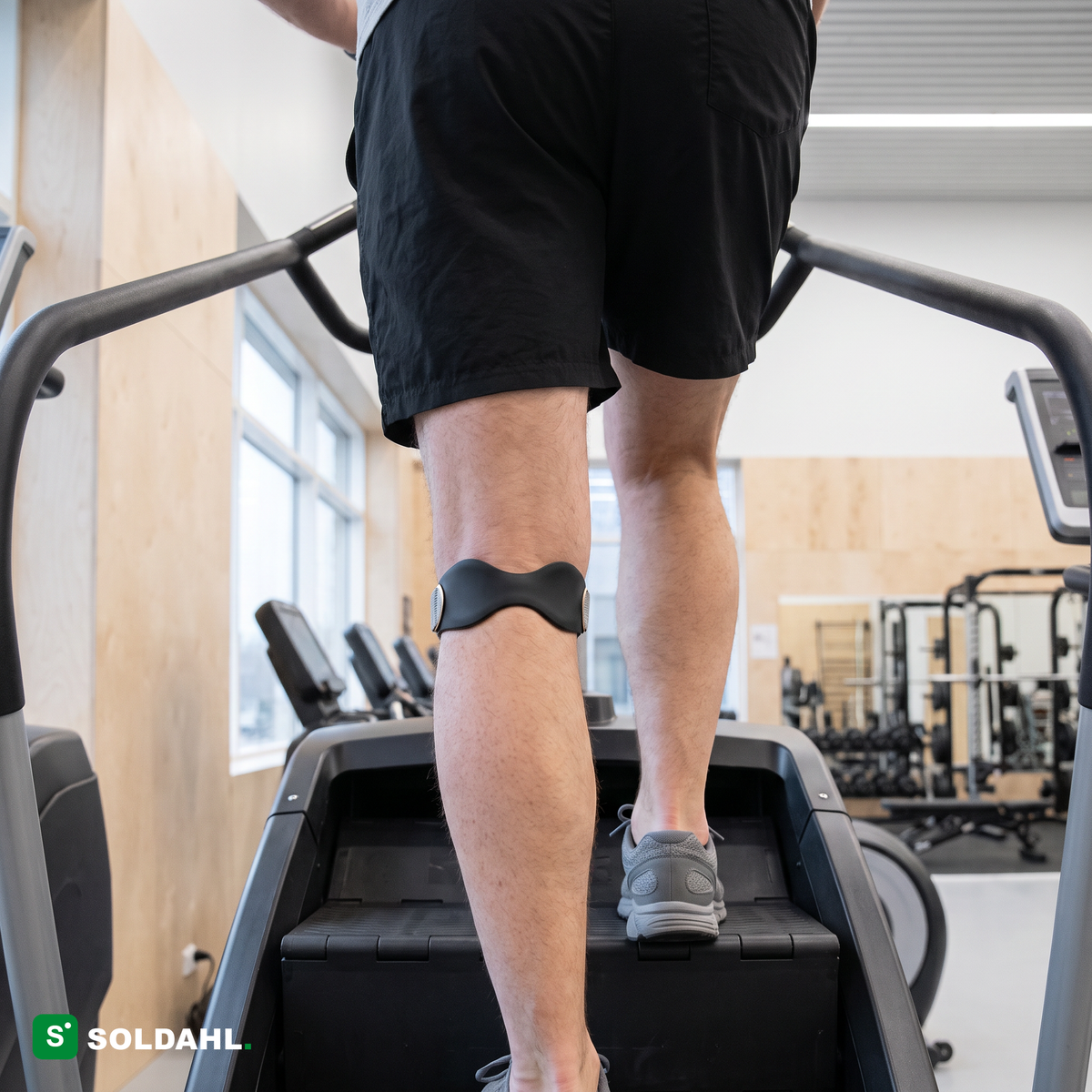 Soldahl Vidare under kondisjonstrening på gymmet