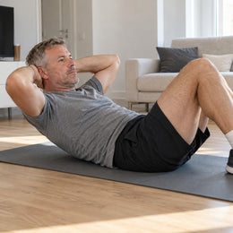 Situps på gulvet