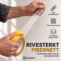 Rivesterkt fibernett, hender river dobbeltsidig tape med forsterket glassfibernett