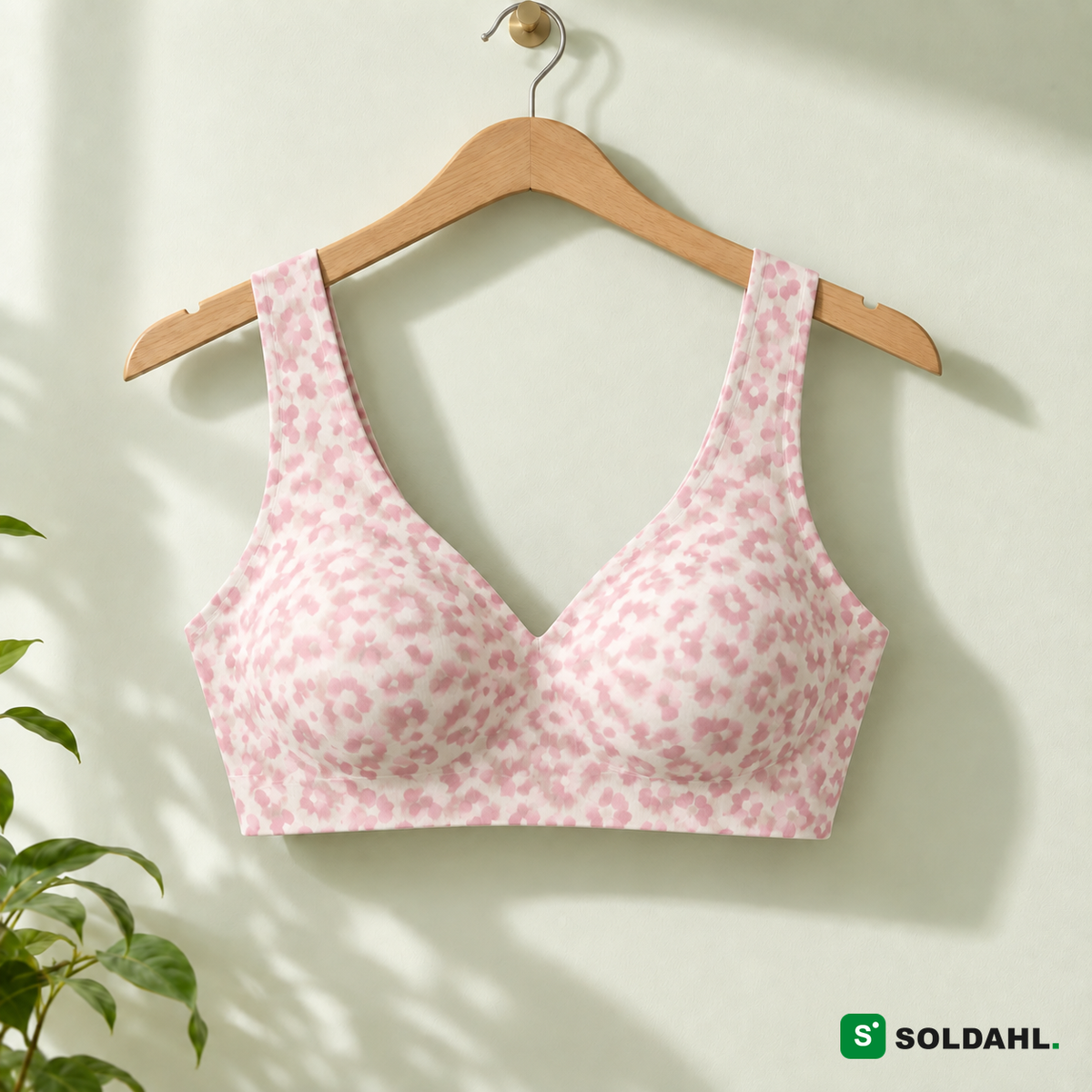 Soldahl Mjuklyft leopard hvit/rosa