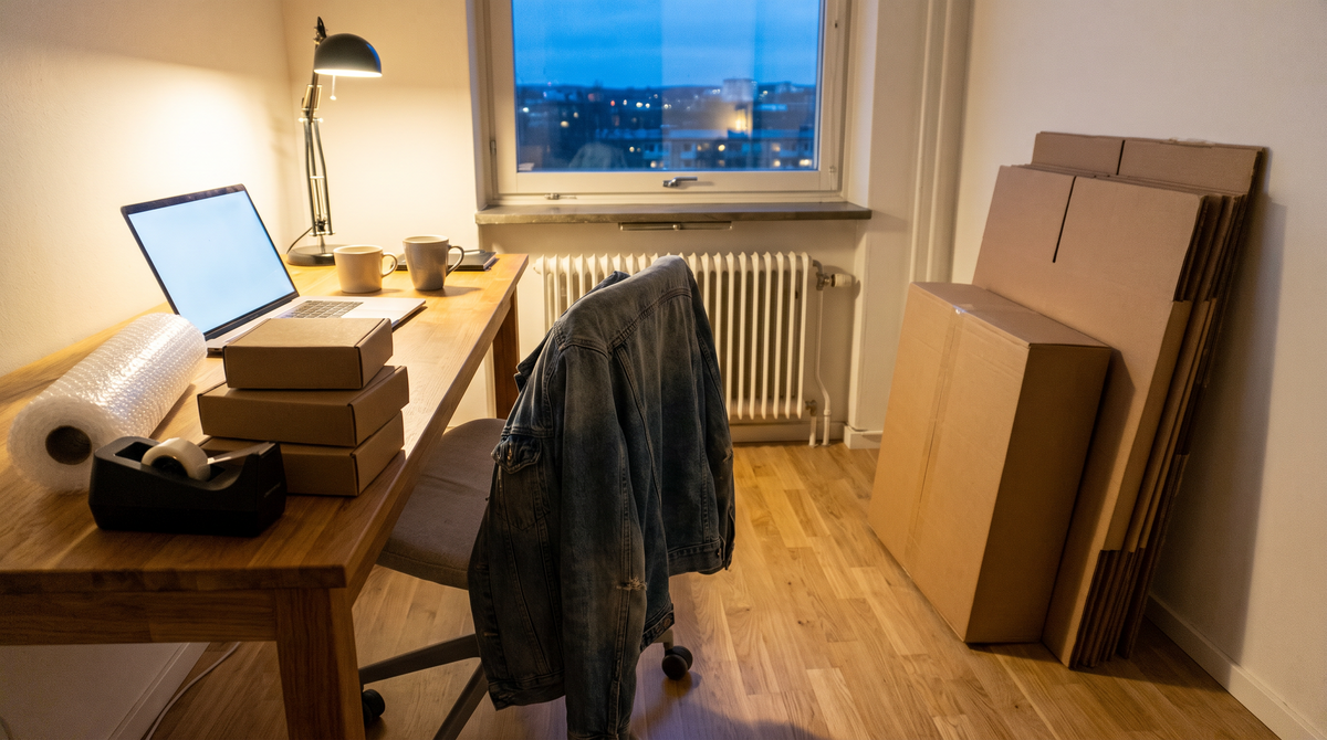 Et lite kontor og store ambisjoner