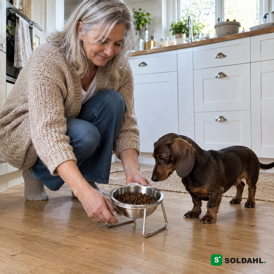 Hunden din er ikke problemet, skålen på gulvet er det