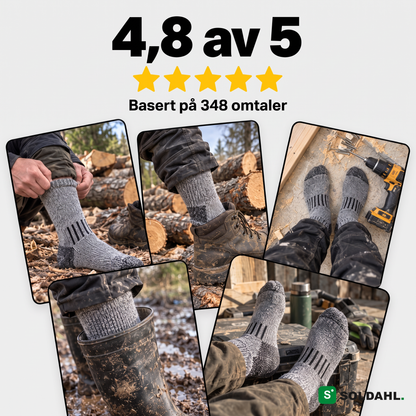 Vurdering 4,8 av 5 basert på 348 anmeldelser med bilder av sokker i arbeid