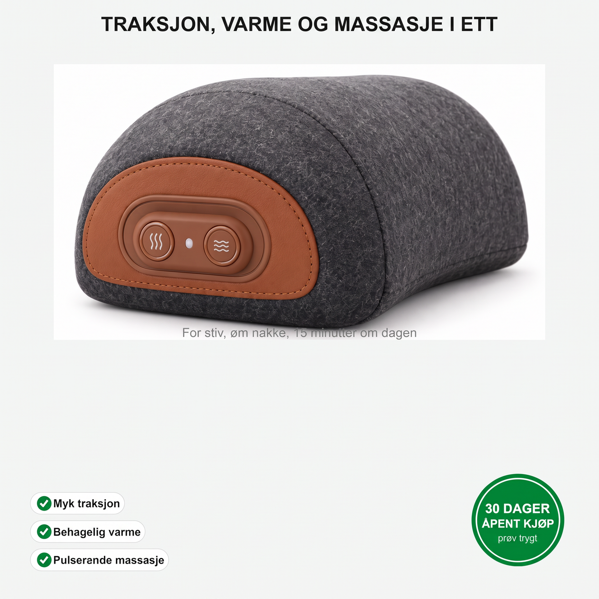 Soldahl Nackro nakketraksjon, varme og massasje