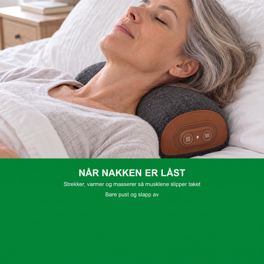 Stivheten sitter i nakken, men starter som regel i skuldrene og en dag foran skjermen.