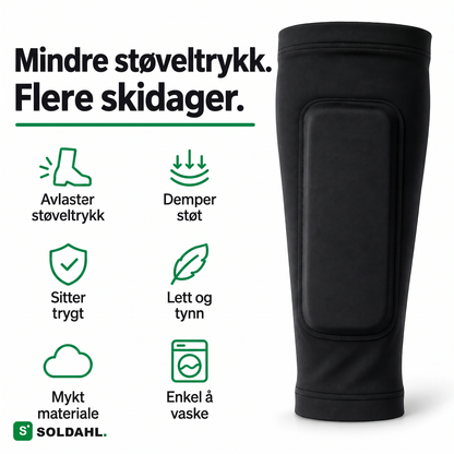 Mindre trykk fra skistøvelen og flere skidager, seks fordeler med Støvelro