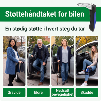 Støttehåndtaket for bilen, en stødig støtte for gravide, eldre og etter skade