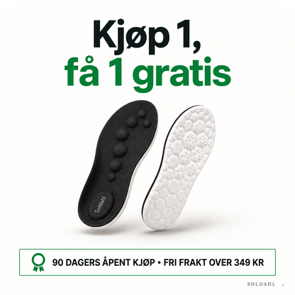 Soldahl Stegra innleggssåle for barn, kjøp 1 få 1 gratis