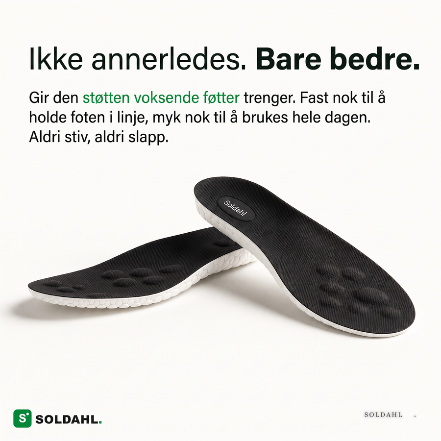 Det begynner ofte lenger ned.
