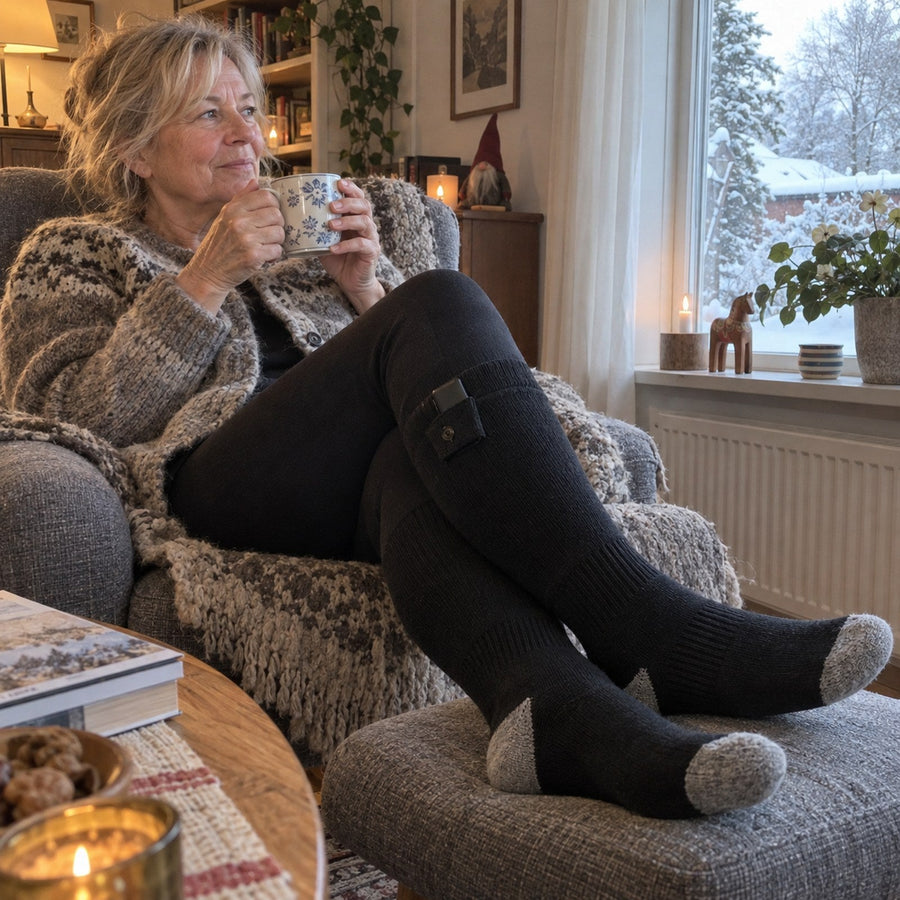 Kalde tær er det som får deg til å gå inn en time for tidlig.